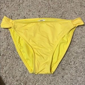 Yellow bikini bottoms